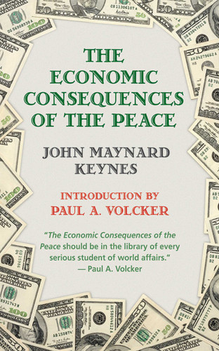 The Economic Consequences of the Peace book cover by John Maynard Keynes
