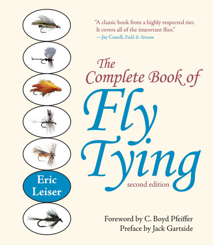 The Complete Book of Fly Tying book cover by Eric Leiser
