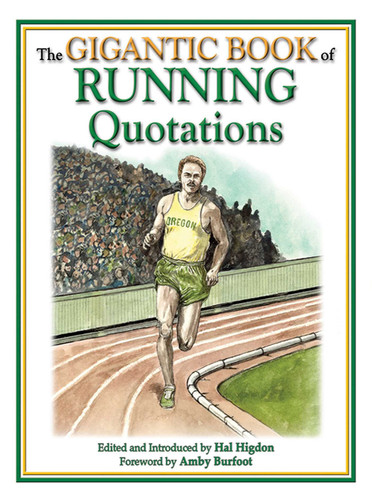 The Gigantic Book of Running Quotations book cover by 