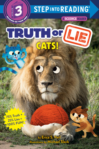 Truth or Lie: Cats! (Step into Reading) book cover by Erica S. Perl