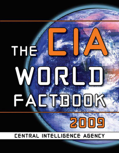 The CIA World Factbook 2009 book cover by Central Intelligence Agency