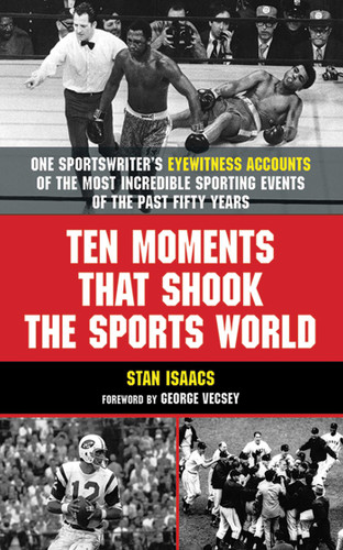 Ten Moments that Shook the Sports World book cover by Isabel Denny