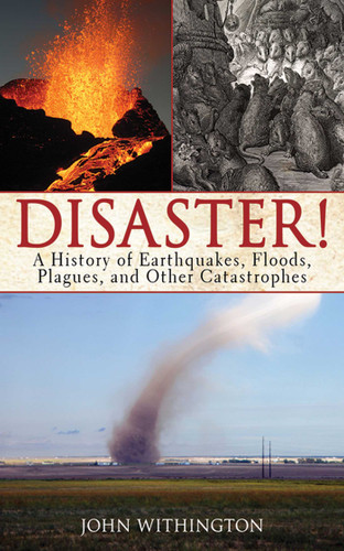 Disaster!: A History of Earthquakes, Floods, Plagues, and Other Catastrophes book cover by John Withington