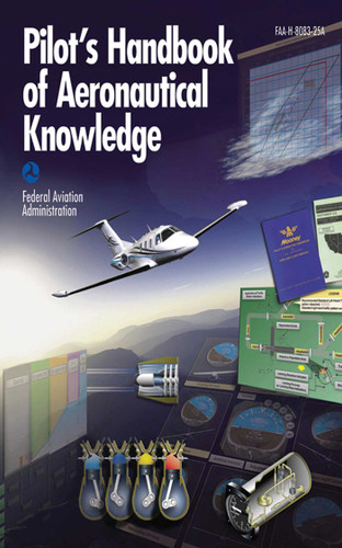 Pilot's Handbook of Aeronautical Knowledge book cover by Federal Aviation Administration