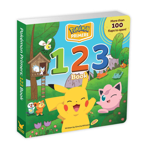 Pokémon Primers: 123 Book (Pokémon Primers) book cover by Simcha  Whitehill