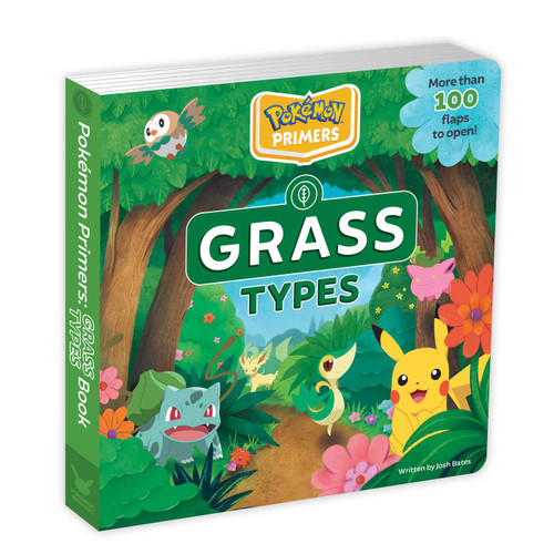 Pokémon Primers: Grass Types Book (Pokémon Primers) book cover by Josh  Bates