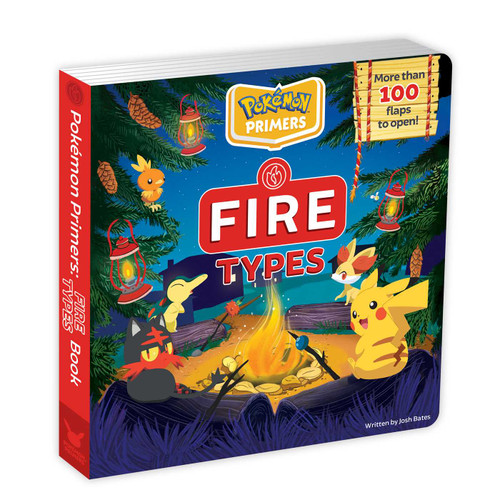 Pokémon Primers: Fire Types Book (Pokémon Primers) book cover by Josh  Bates
