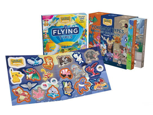Pokémon Primers Type Box Set Collection, Volume 3: Fighting, Flying, Rock (Pokémon Primers) book cover by Pikachu Press