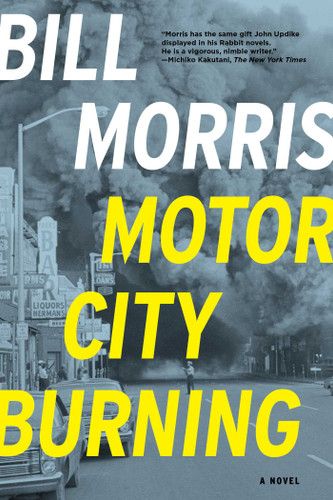 Motor City Burning book cover by Bill Morris