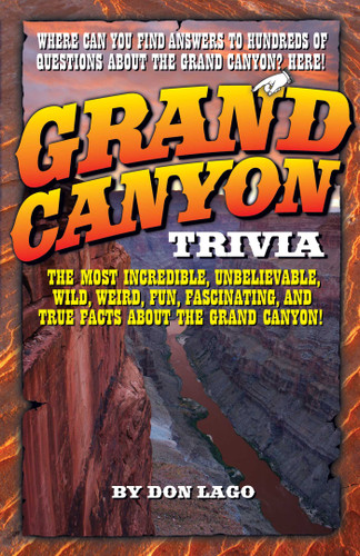 Grand Canyon Trivia book cover by Don Lago
