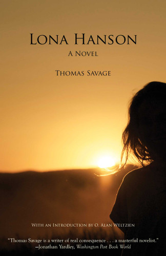 Lona Hanson book cover by Thomas Savage
