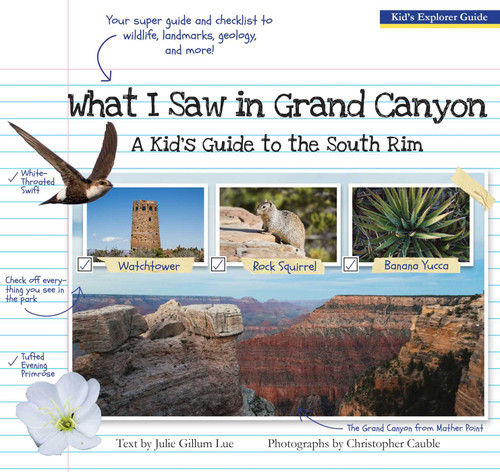 What I Saw in Grand Canyon: A Kid's Guide to the National Park book cover by Julie Gillum Lue