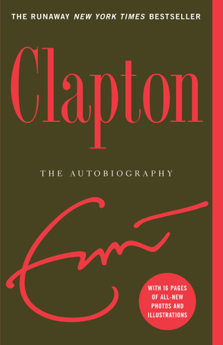 Clapton: The Autobiography book cover by Eric Clapton