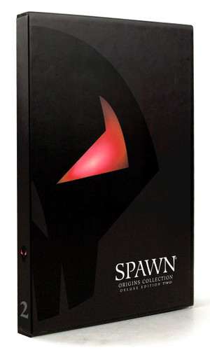 Spawn: Origins Deluxe Edition S/N 2 book cover by Todd McFarlane, Alan Moore, Neil Gaiman, Julia Simmons