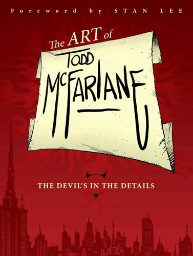 Art of Todd McFarlane book cover by Todd McFarlane