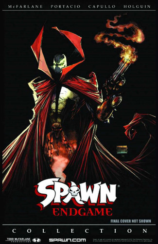 Spawn: Endgame Collection book cover by Brian Holguin, Todd McFarlane