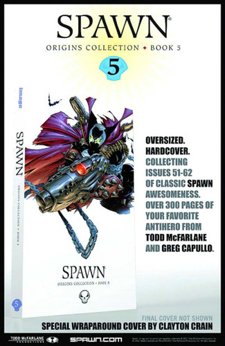 Spawn: Origins Book 5 book cover by Todd McFarlane