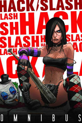 Hack/Slash Omnibus Volume 1 book cover by Tim Seeley