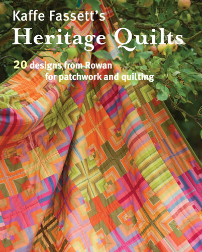 Kaffe Fassett's Heritage Quilts book cover by Kaffe Fassett