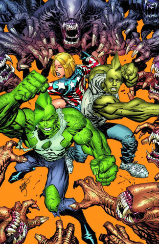 Savage Dragon: Invasion (Savage Dragon) book cover by Erik Larsen
