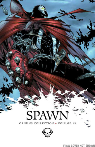 Spawn: Origins Volume 15 book cover by Brian Holguin, Todd McFarlane