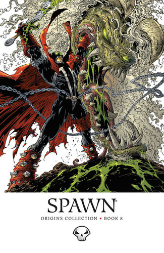 Spawn: Origins Volume 8 book cover by Todd McFarlane, Brian Holguin
