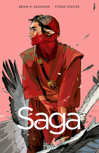Saga Volume 2 (Saga) book cover by Brian K Vaughan