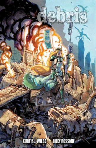 Debris book cover by Kurtis J. Wiebe