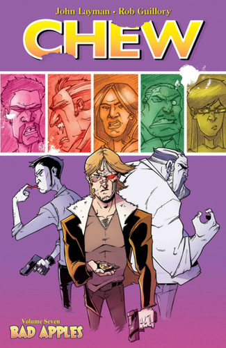 Chew Volume 7: Bad Apples (Chew) book cover by John Layman