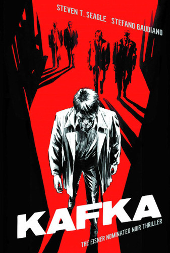 Kafka book cover by Steven T. Seagle