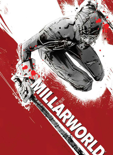 Art of Millarworld book cover by Mark Millar