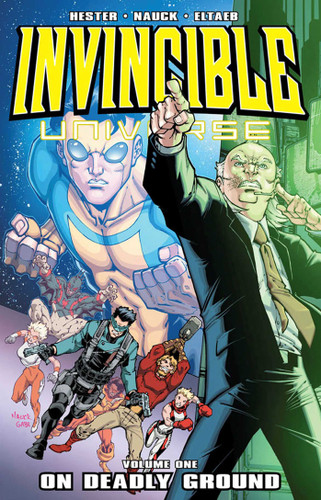 Invincible Universe Volume 1 (Invincible) book cover by Phil Hester