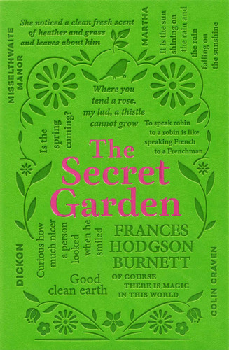 The Secret Garden (Word Cloud Classics) book cover by Frances Hodgson Burnett