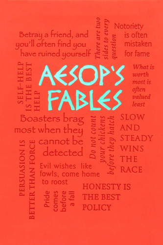 Aesop's Fables (Word Cloud Classics) book cover by Aesop
