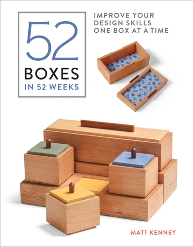 52 Boxes in 52 Weeks: Improve Your Design Skills One Box at a Time book cover by Matt Kenney