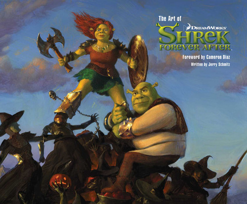 The Art of Shrek Forever After book cover by Jerry Schmitz