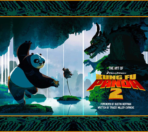 The Art of Kung Fu Panda 2 book cover by Tracey Miller-Zarneke, Judi Barrett