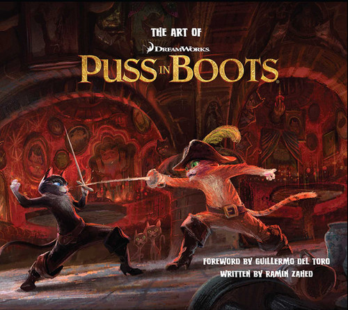 The Art of Puss In Boots book cover by Ramin Zahed