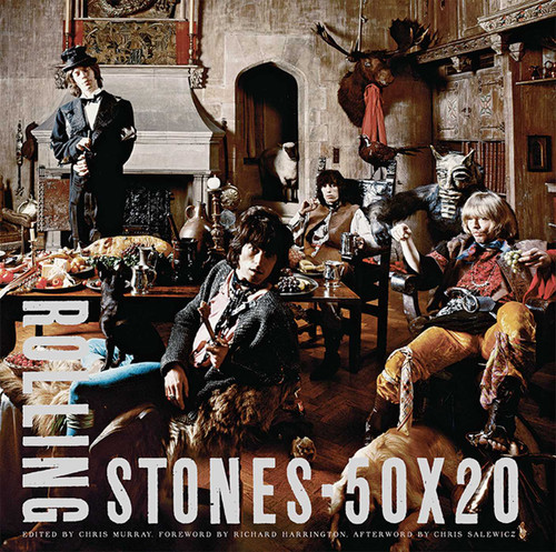 Rolling Stones 50x20 book cover by Chris Murray
