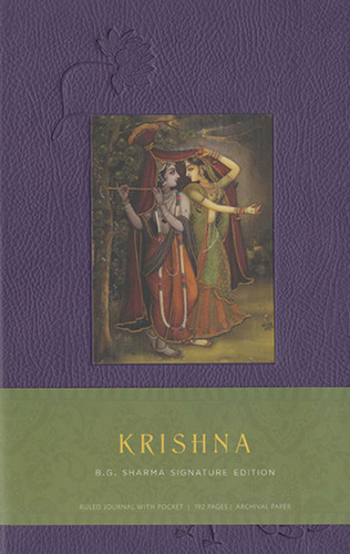 Krishna Hardcover Ruled Journal: B.G. Sharma Signature Edition (Insights Journals) book cover by 