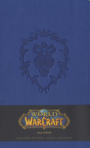 World of Warcraft Alliance Hardcover Ruled Journal (Large) book cover by . Blizzard Entertainment