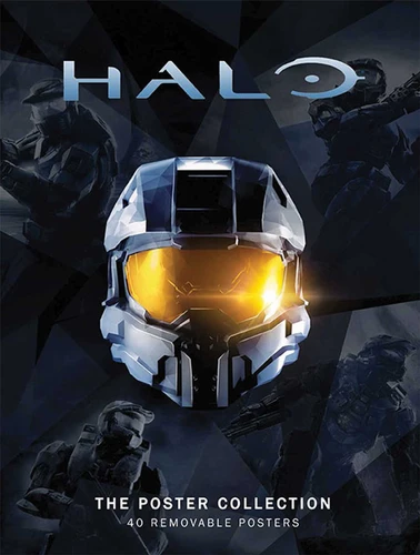 Halo: The Poster Collection (Insights Poster Collections) book cover by . Microsoft