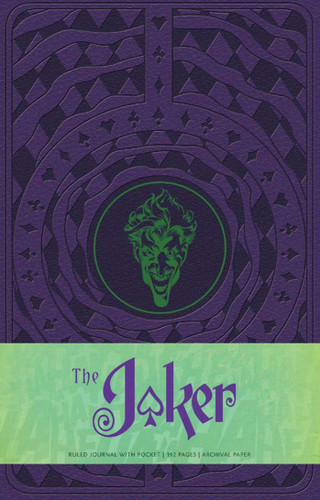 The Joker Hardcover Ruled Journal (Comics) book cover by Matthew K Manning