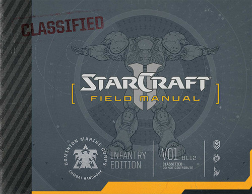 StarCraft Field Manual book cover by Rick Barba