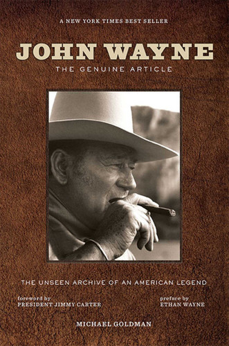 John Wayne: The Genuine Article book cover by Michael Goldman