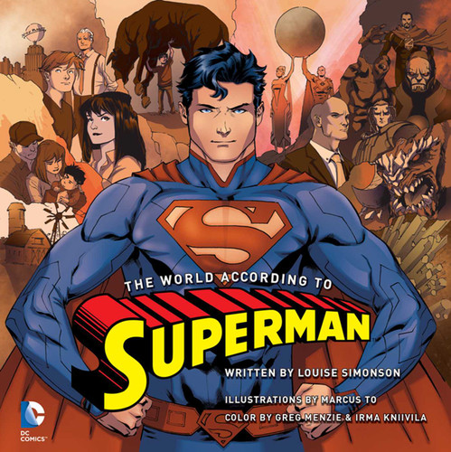 The World According to Superman book cover by Louise Simonson