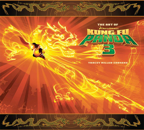 The Art of Kung Fu Panda 3 book cover by Tracey Miller-Zarneke