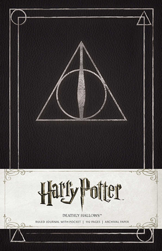 Harry Potter Deathly Hallows Hardcover Ruled Journal (Harry Potter) book cover by . Warner Bros. Consumer Products Inc.
