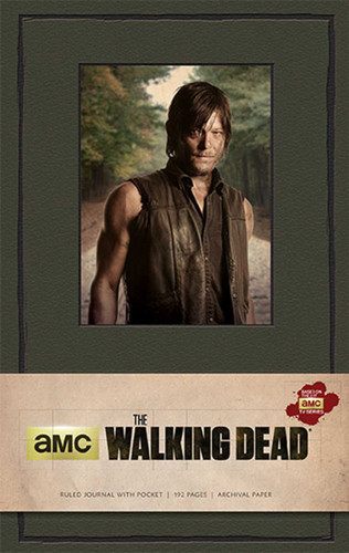 The Walking Dead Hardcover Ruled Journal - Daryl Dixon (Science Fiction Fantasy) book cover by . AMC