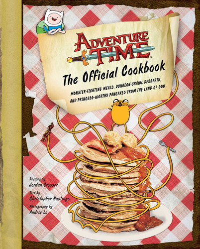 Adventure Time: The Official Cookbook book cover by Jordan Grosser